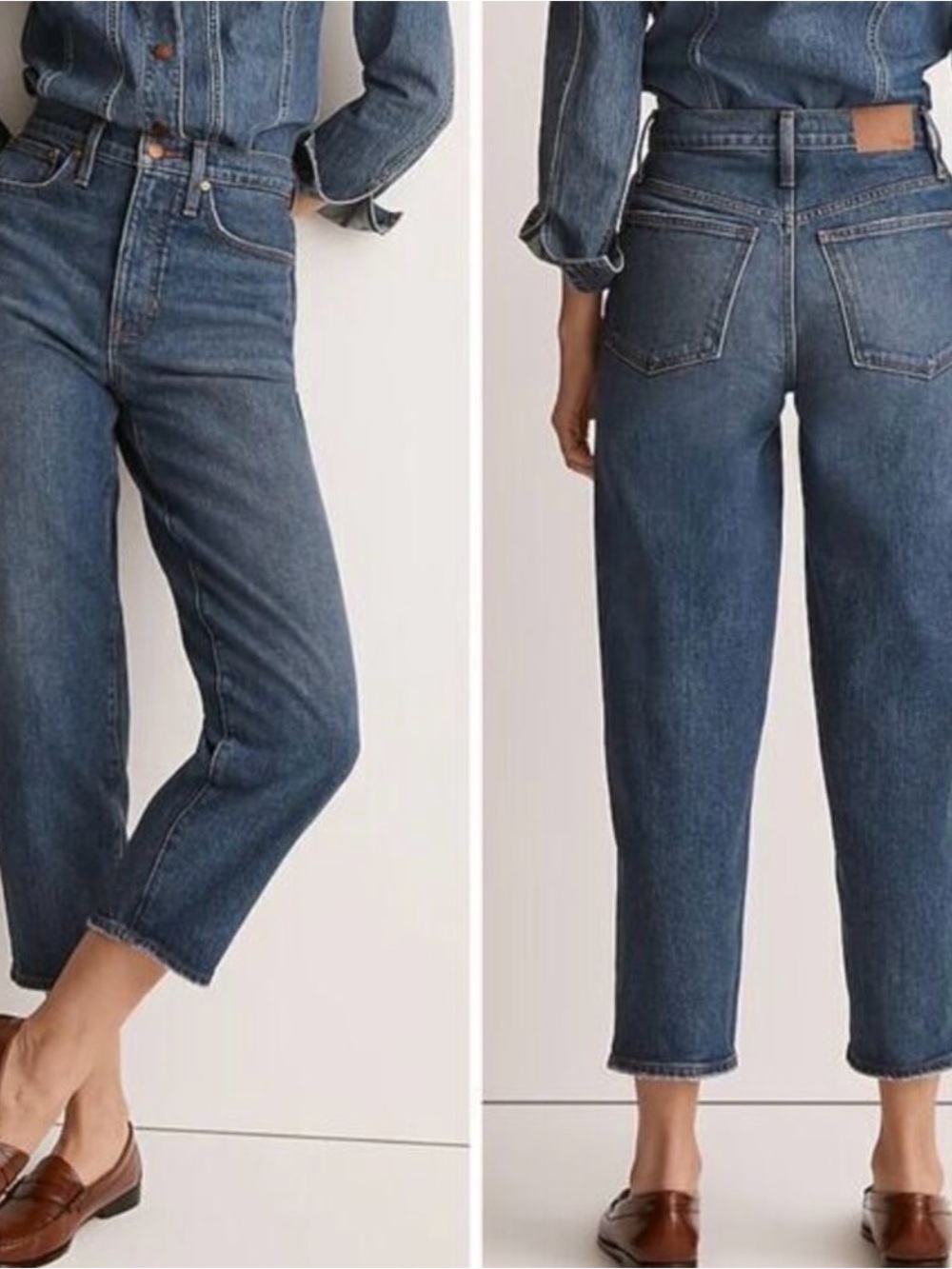 Madewell Balloon Medium Wash Jeans